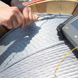 12 Core OPGW Cable Price Per Meter Optical Ground Wire Fiber Optic Cable 24 48 Core For 35kV Transmission Lines Manufacturer