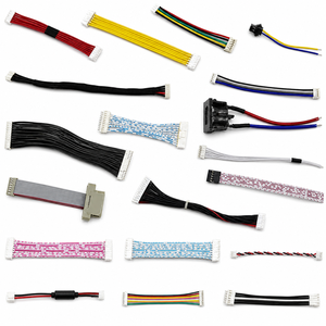 PLC Control System Wiring Harness Delta Cables JST Connectors PBT for Industrial Computer Motorcycle Automation Panels