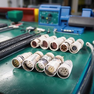 M23 623 923 Waterproof Servo Motor Encoder Connector 19Pin 6 7 8 9 12 16 17 19 26 Pin Male Female Aviation Circular Connectors