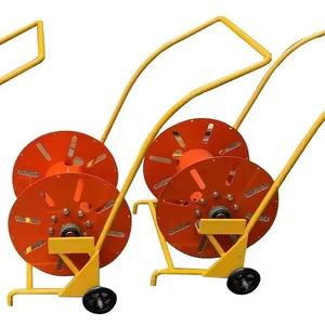 Stable Quality Strong Strength Steel JT2 Spring Type Cable Reel ISO9001 Certified for Control Cable