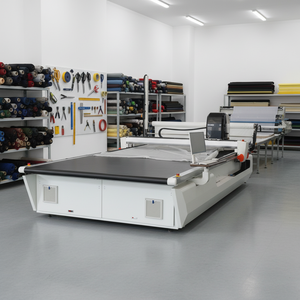 CE Cnc Oscillating Knife Automatic Fabric Cutting Machine Price for Garment Digital Flatbed Plotter Cutters Tables Machines