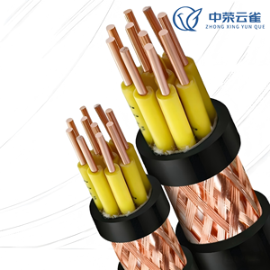 KVVP Shielded Control Cable, Anti-Interference, High Insulation, Precision Equipment Connection, Industrial Automation Special