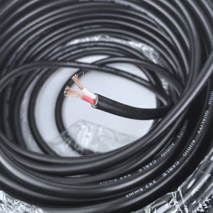 Professional Audio Speaker Cable CCA Conductor 2-core PVC Sheathed Wire HI-FI SpeakON Cord 2 X 2.5mm² for Stage Audio Equipment