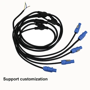 Grace Complete Harness Stage Lights Powercon Cable Speaker Audio Powercon XLR Connector Power Cable