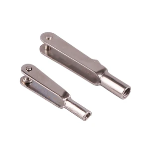 Fixed Wing Aircraft Quick Release Connector M2 M3 Metal Rudder Horn Chuck for DIY RC Model Aircraft Parts Servo Control Rod