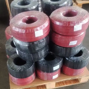 Certificated Custom Solar Flexible Cable Twin Core 2c 4mm2 6mm2 Pv Pv1-f Dc 4mm Solar Cable 6mm for Solar Automation Panels