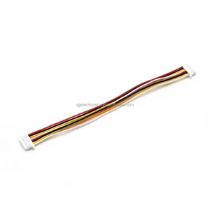 RC Model Servo Extension Cables QJL-DD-0255 Micro JST SH1.0/8P Female Dual-head Adapter Cables 100mm Extension Cables