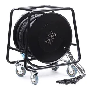 Good Quality 36 Channel 50 M 24ch on Reel Snake Cable 16 Channel with Roller
