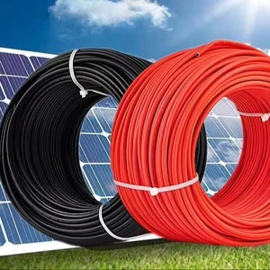 2.5 4 6mm Copper PV Solar Cable Wire UV Resistant Solar Extension Cable for Solar Panel System MPPT Controller
