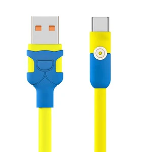 Cartoon USB A To USB C Fast Charging Cable