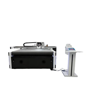 Custom Promotion Packing/Package Carton/Outer Box Printing Paper Cutting Machine Table Oscillating CNC Delta Motor Pump