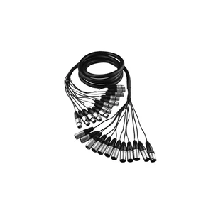 OEM 24-Channel Audio Snake Cable with XLR Multicore Connector Stage Box for Speaker Application Bulk Cable