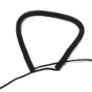 High Flexible 2 3 4 5 6 7 8 Core Spring Cable TPU PUR PVC Spiral Coiled Cable Electrical Spring Spiral Coiled Wire Copper Cable