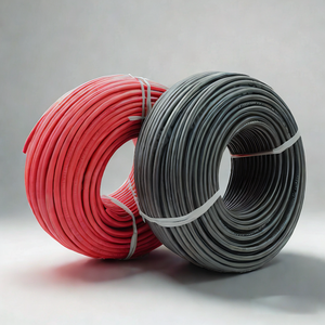 Solar Cable Photovoltaic Panel IEC 62930 4MM2 6MM2 10MM2 16MM2 Red Black Battery DC Cable