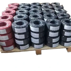 For Approved Xlpo Insulated Aluminum Alloy Solar Wire 4sqmm Pv Cable Industrial Use High Voltage Dc Solar Power Cable Cable