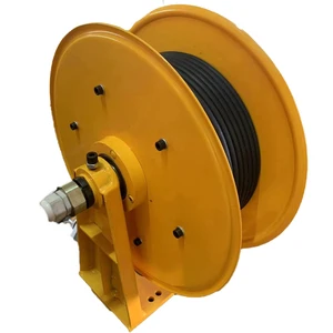 Spring Industrial Cable Reel with Copper Conductor and Rubber Insulation Steel Material 20A-50A 500V for Controlling Cables