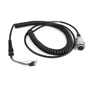 High Soft PVC Shielded Drag Chain Industrial Robot Cable Aviation Head Extension Line Control Wire Harness Bare Copper Conductor