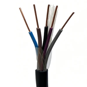 KVV Copper PVC Insulated Sheathed Heavy Duty Durable Industrial Control Cable IP68 Rated 300/500V for Industrial Automation