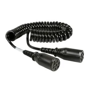Europarts A836552600 New 24V Female Type N 7P Spiral Cable for Truck Electronics and Electrical Systems Replacement/Repair Italy