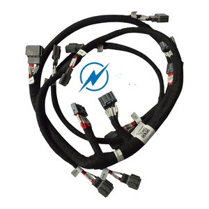 Custom Electric Wire Harness Cable Assembly for Truck Trailer Electric Engine Wiring Harness