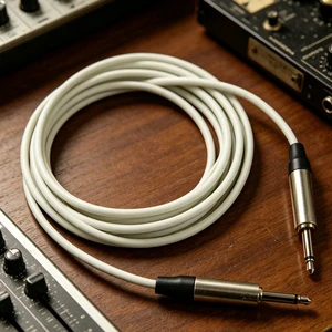 Professional 6.0mm Audio Video Fluorescent Cable Instrument Guitar Cable for Stage Performance Audio Cable