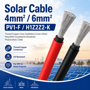 Solar DC Cable for EPC Contractors and Utility Solar Energy Projects