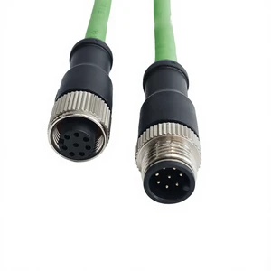 Xinying A-Type 8-Core M12 Industrial Grade Male-Female Plug Waterproof Shielded Network Cable for Factory Automation Outdoor