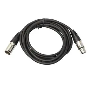 Stage Light Cable Male to Female XLR Connector Professional Flexible and Durable Noise Free Adapter Wire