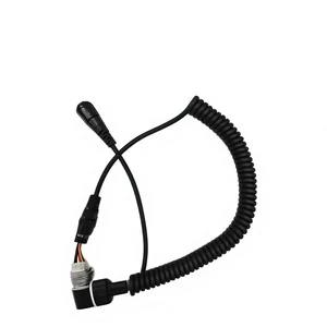 New Arrival Custom Engineered Stranded Copper Conductor 26AWG FEP Jacketed Spiral Shielded IPX7 Rated Waterproof Control Cable