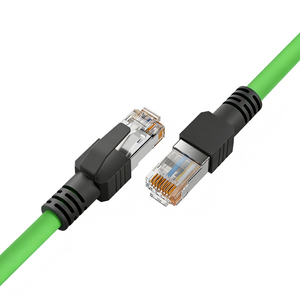 High Flex Industrial Cat5e SF/UTP Cable RJ45 to RJ45, Multi Stranded Copper PVC Jacket Industrial Ethernet Cord