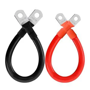 Battery Cable Solar Cell Connection Cable Solar Inverter Dc Battery Connection Pv Solar Cable With End Lugs