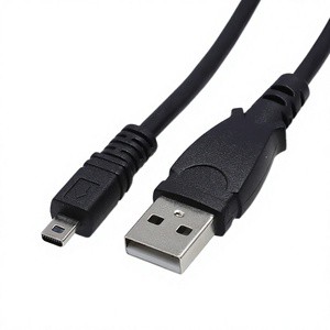 15-meter 8-pin USB-A Data Cable for Digital Cameras DSLR Charging UC-E6/E17