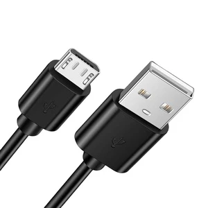 Customizable Length 30cm 1m 2m 3m 2A Micro USB Cable for Samsung Android Phone V8 Data Sync Charger PVC Jacket Camera Computer