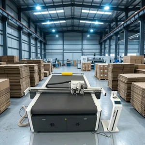 Small Business Manufacturing Cutting Machines for Vinyl Sticker Lunch Box Die Digital CNC Flatbed Vibrating