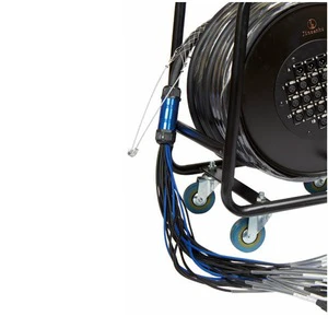 Stage Multi-channel Audio/Video Interface Box Bare Copper Conductor Flame-retardant Plastic Jacket Metal Waterproof Handle