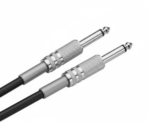 Customized Specification Silver Monitor Audio Speaker Cable Twisted Pair TRS Connector Non-Shielded 4K/1080P Resolution OEM