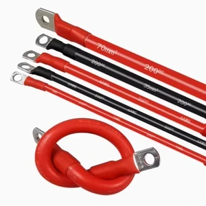 Car Battery Connection Cables UPS Jumper Lithium Battery Cables Externe Avec Cable Wire with Terminals Connectors