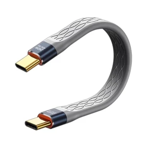 Factory Supply Type C to 5-Pin Mini Camera Cable Mini USB C Charging Cable for Mobile Phone and Computer with Braid Shielding