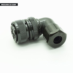 Original Servo Encoder Motor MS3108A-22-22SF 4-core Folded Type Aviation Plug Waterproof Connector