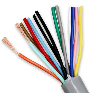 High Flexible Stranded TRVV PVC Insulation Drag Chain Multi Core Copper Cable 100m for Automation Robot CNC Machine