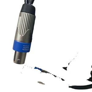 Pure Copper Audio Cable, All-metal Ohm Head NL4FX Four-core Plug, Professional Stage Performance Speaker Connection Cable
