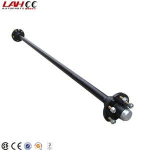 Complete Trailer Axle Assembly With Leaf Spring Mount For Light Truck