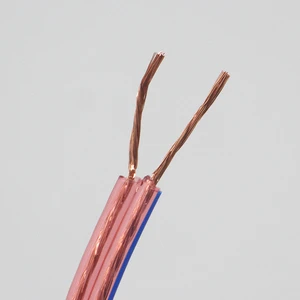 CCA 2*3mm PVC Speaker Wire 80M Coil Audio Cable for Home Theater KTV Stage Sound System Connection