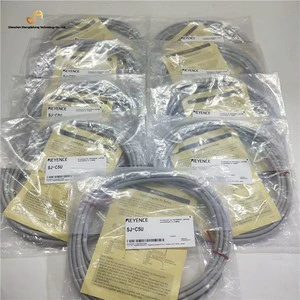 Inventory Keyence SJ-C5U Power I/O Cable 5m 10-pin for SJ-Q / SJ-H Series Ionizers