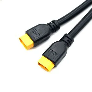 2025 New Arrival XT60 Male Female Cables Battery Connection Cable 35Amp 2pins 600V DC Connector Custom Wire