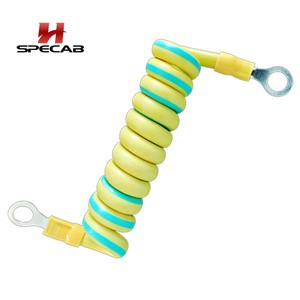 Industrial Shielded Spiral Cable with Pure Copper Conductor and PVC/PU Insulation