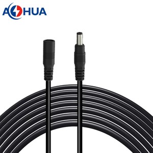 12V~60V 150mm 300mm DC5.5 2.1 Cable DC Jack Charger Power Extension Cable With DC 2.5*5.5 Male Female Jack For CCTV Camera