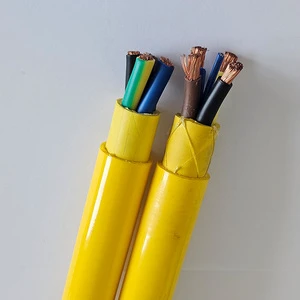 4 Core 5 Core Crane Reeling Cable 10mm 16mm 25mm 35mm Pur Rubber Trailing Flex Power Cable