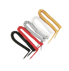 RJ12 4p4c Spring Coiled Spiral Handset Wire Telephone Cord Cable