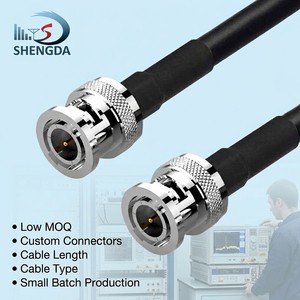 High Quality BNC Male To BNC Male Connector RG-59U Coaxial Cable Wire Cord Jack Plug For Video Security Camera CCTV Systems